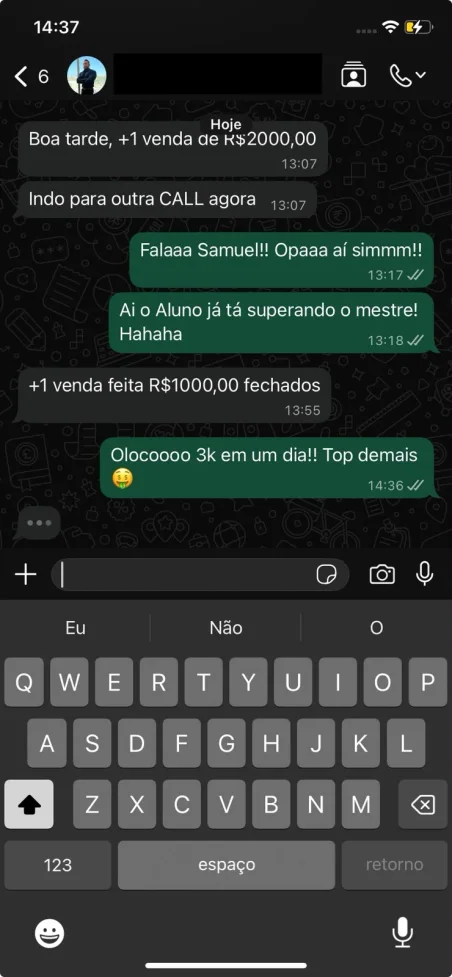 Depoimento de Samuel